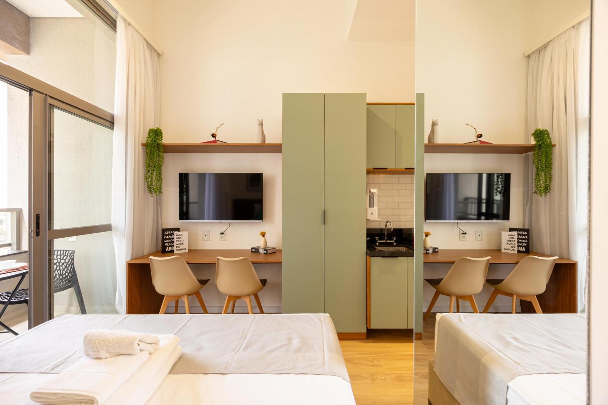 Easy Star - Lindo Ao Lado Da Estacao Brooklin - Qw01i Apartamento São Paulo