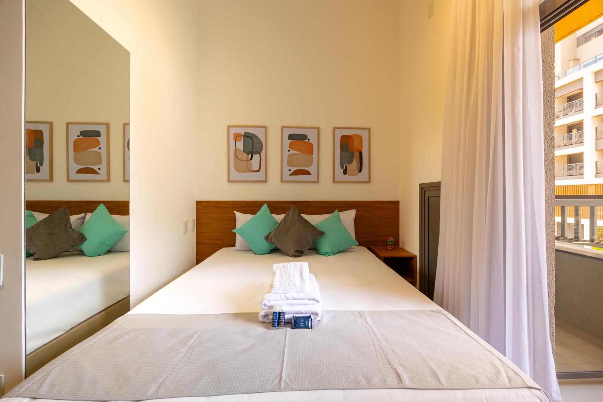 Easy Star - Lindo Ao Lado Da Estacao Brooklin - Qw01i Apartamento *