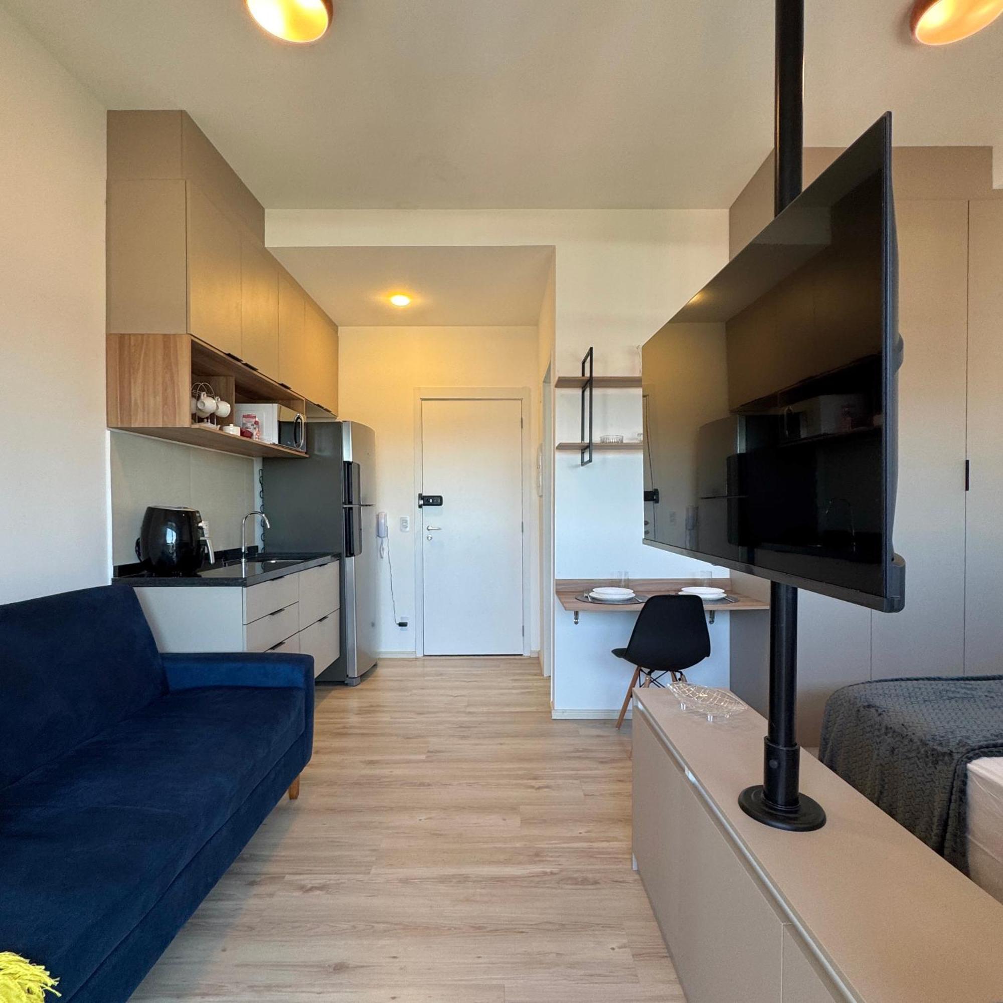 Completo No Brooklin A 200m Da Estacao Brooklin Apartamento São Paulo