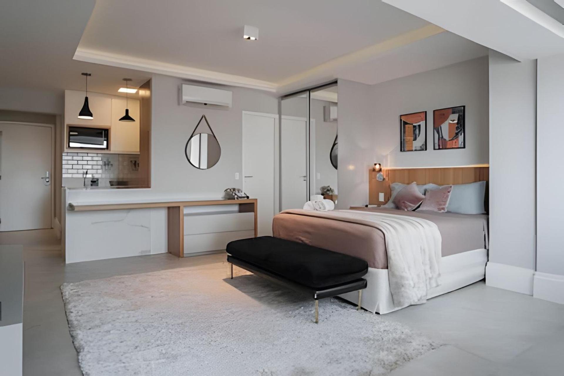 Apartment Com Vaga De Garagem E Supermercado