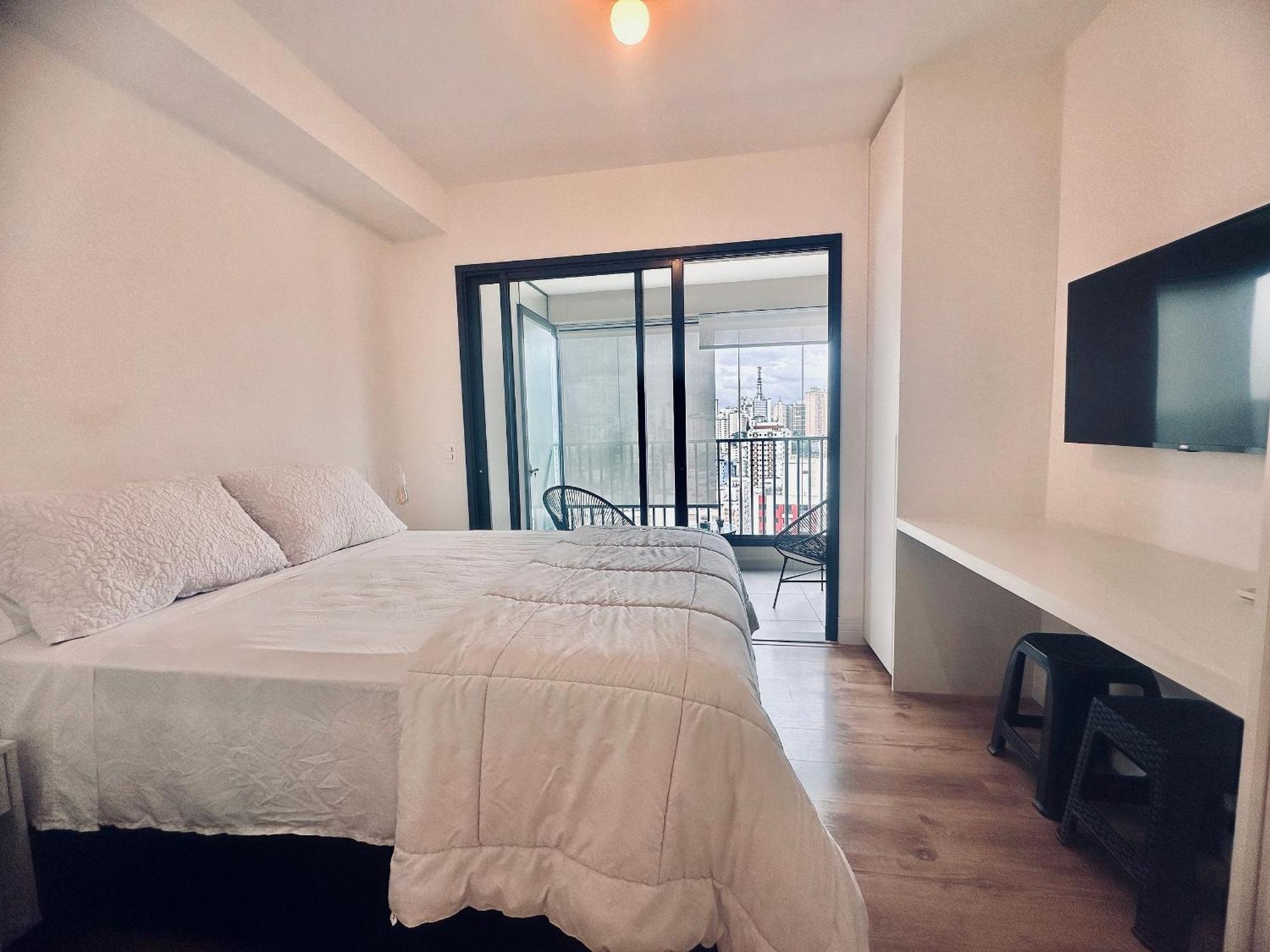 Com Coworking, Piscina E Vista Da Apartamento São Paulo