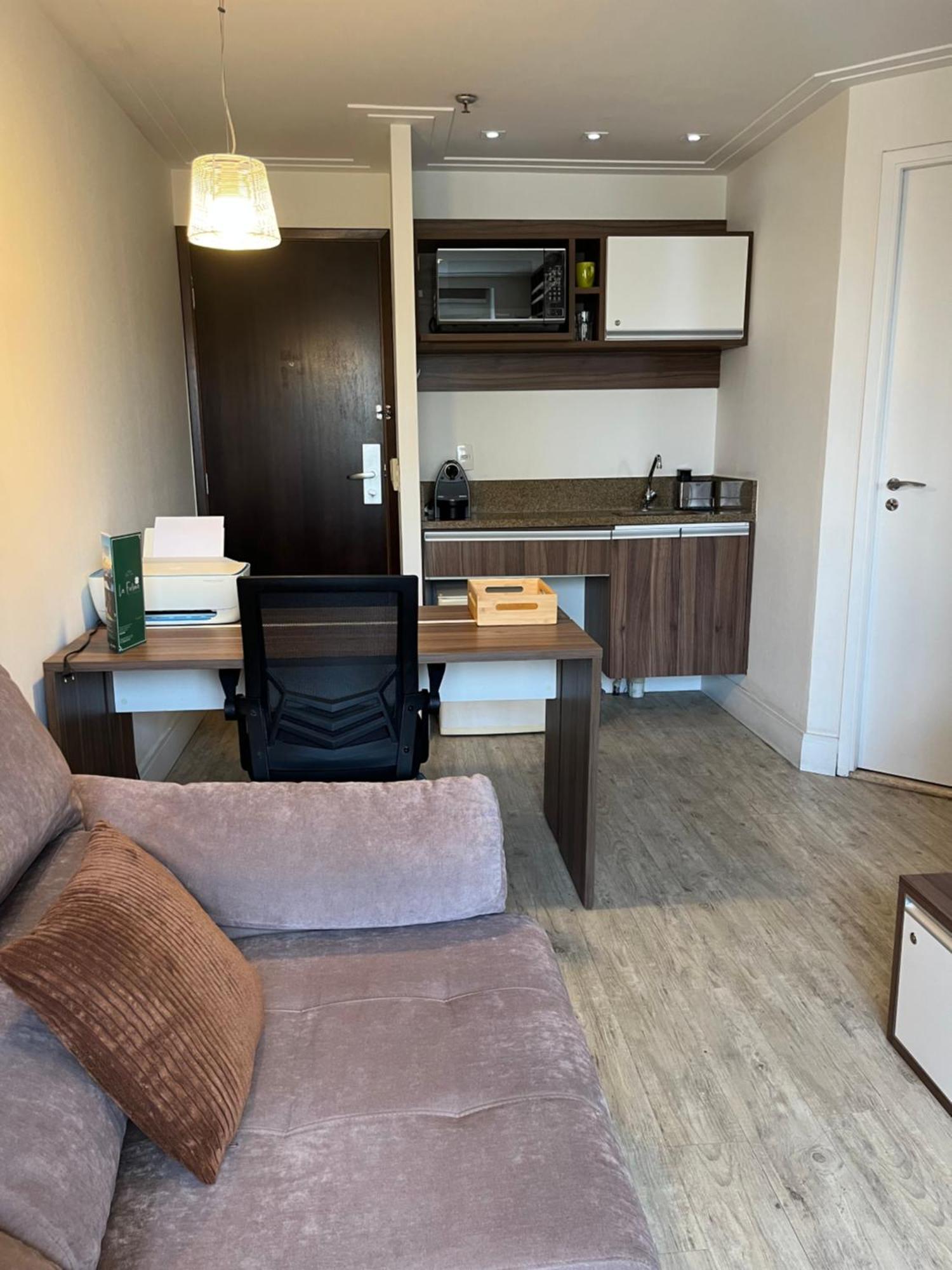 Flat Reformado Andar Alto Internacional Plaza Av Paulista Aparthotel *