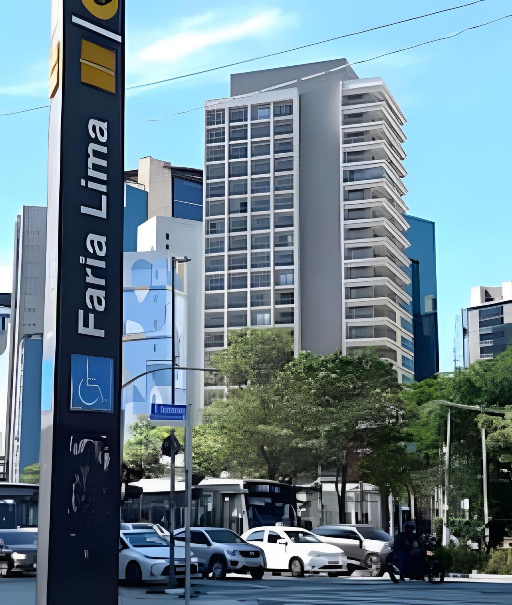Pinheiros I Faria Lima, Apto Studio, 50m Metro, Piscina, Wi-fi Apartment Sao Paulo