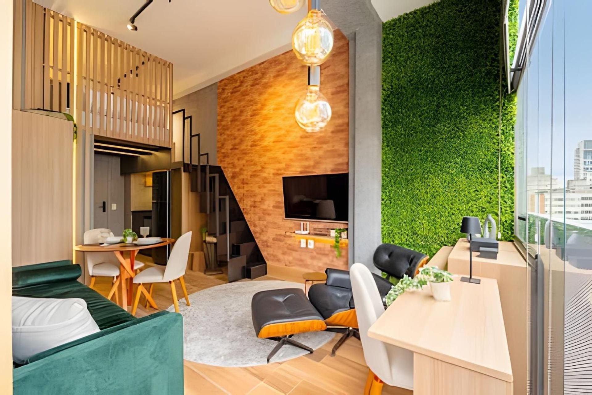 Apartment Easy Star - Charmoso Com Mezanino Em Moema - Sk03i