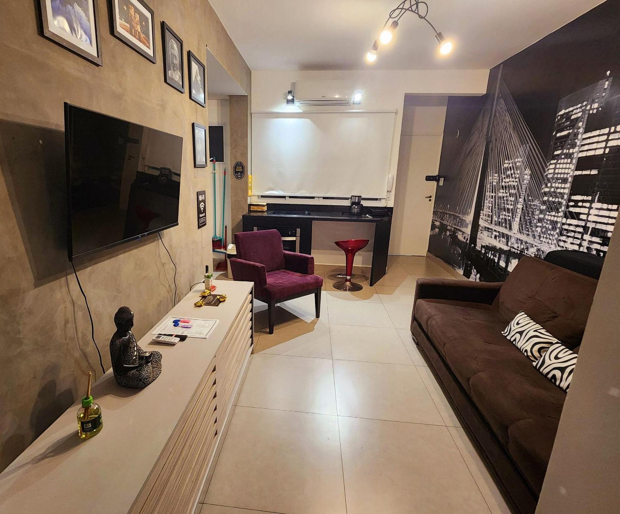 Apartment 2 Dts - Bela Vista - Espacoso + Aconchegante Sao Paulo