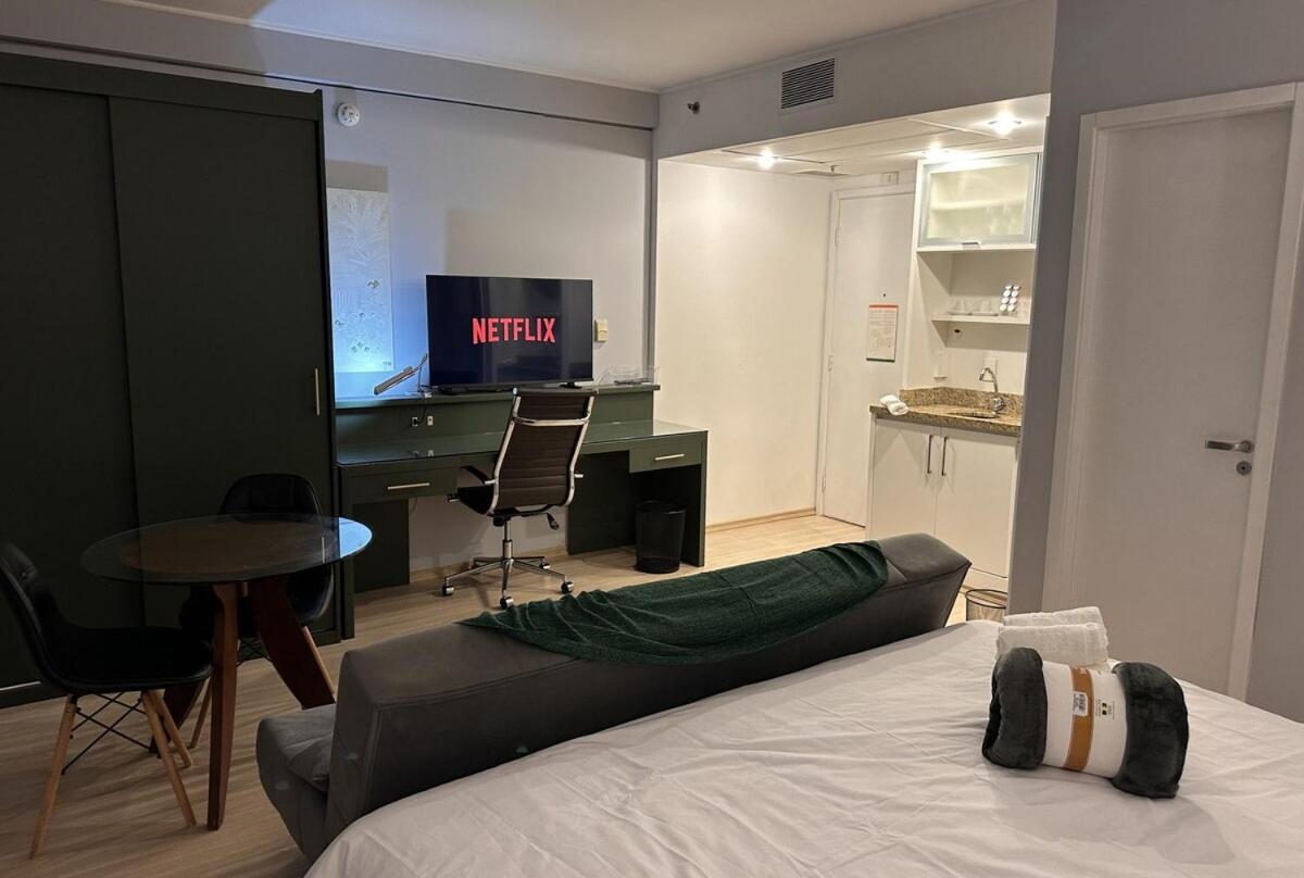 Flat 1309 No Hotem M&lia Ibirapuera Com Vaga Apartamento São Paulo