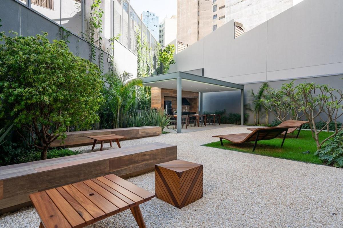 Loft Stripe - Loft Aconchegante Na Liberdade Apartamento