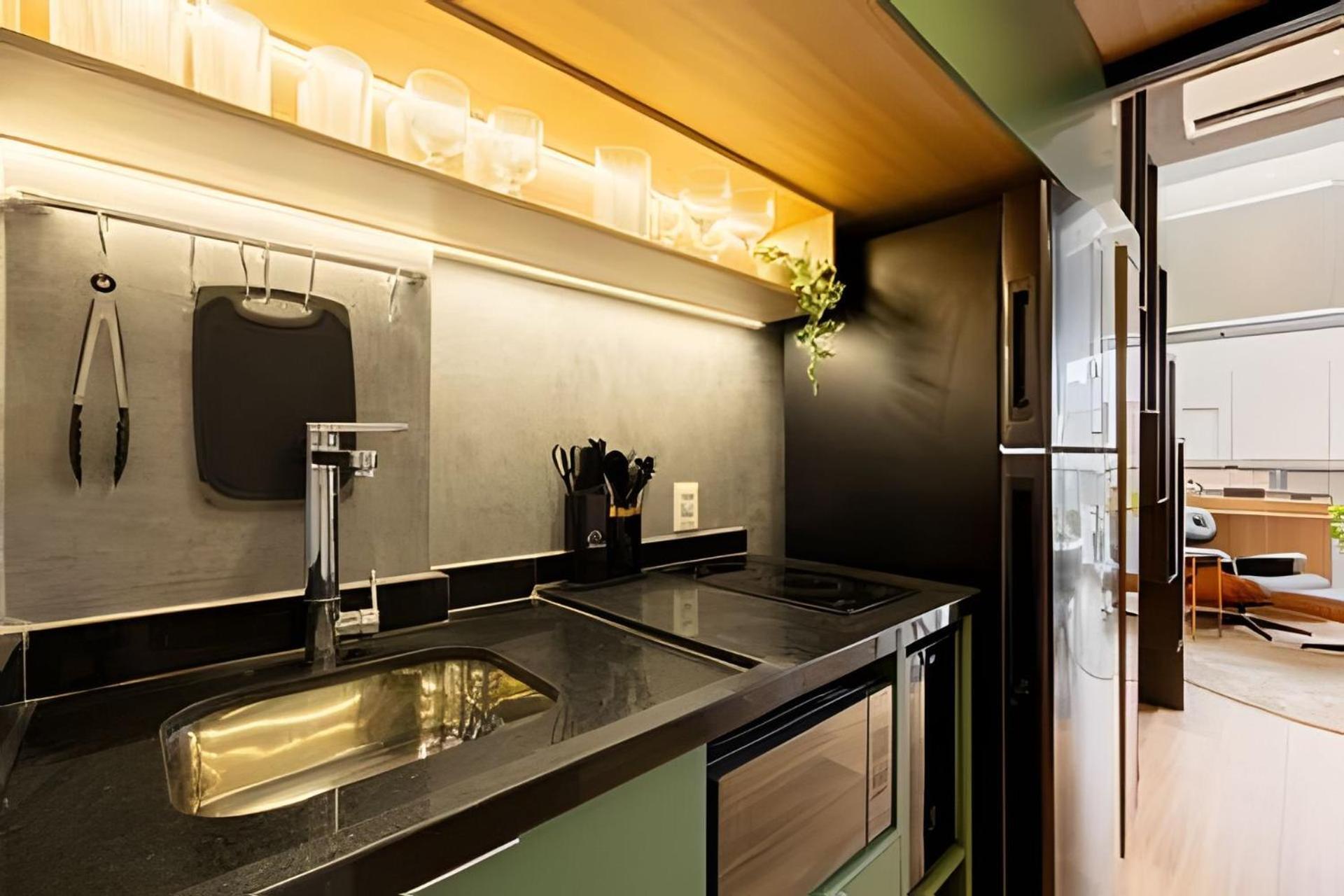 Easy Star - Fabuloso Com Mezanino Em Moema - Sk01i Apartamento