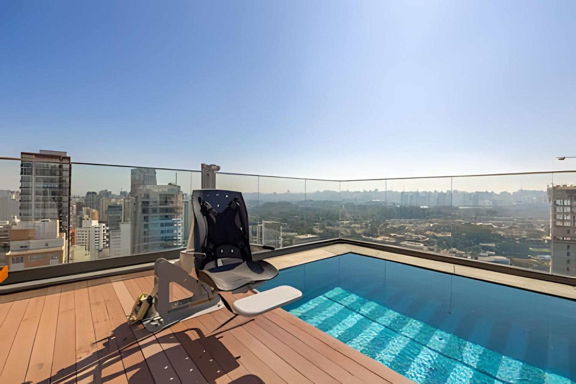 Apartamento Easy Star - Fabuloso Com Mezanino Em Moema - Sk01i