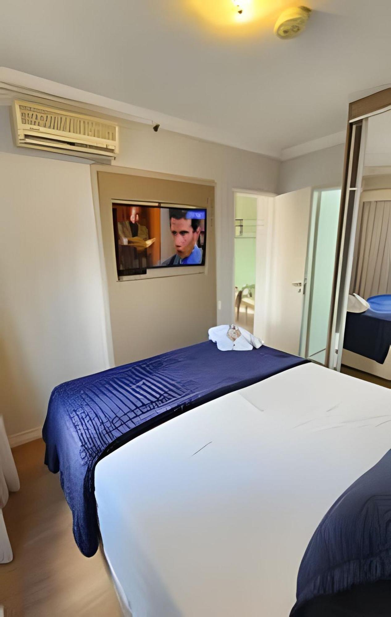 Apartamento Flat The Palace Com Cozinha E Sacada *