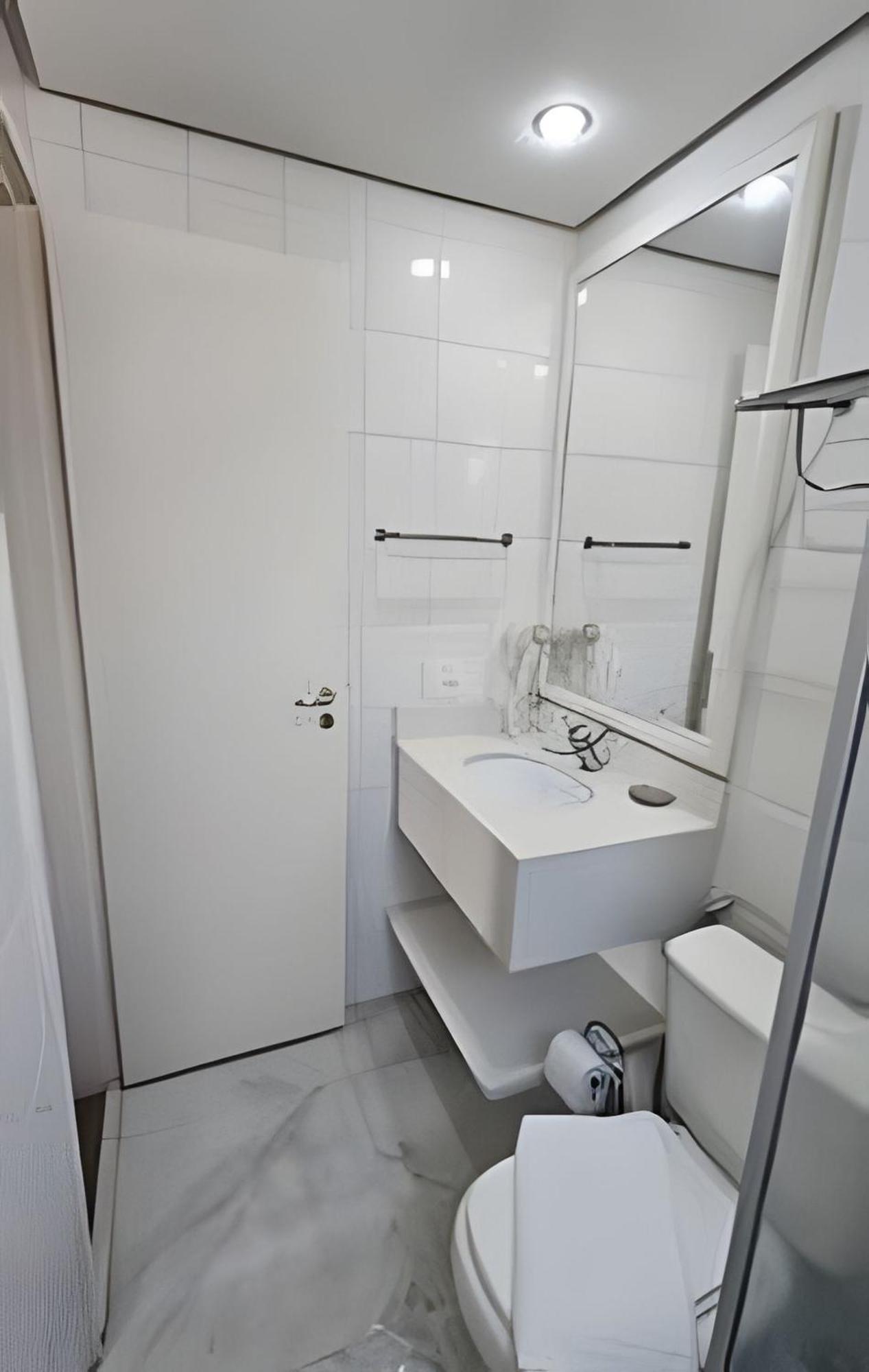 Apartamento Flat The Palace Com Cozinha E Sacada