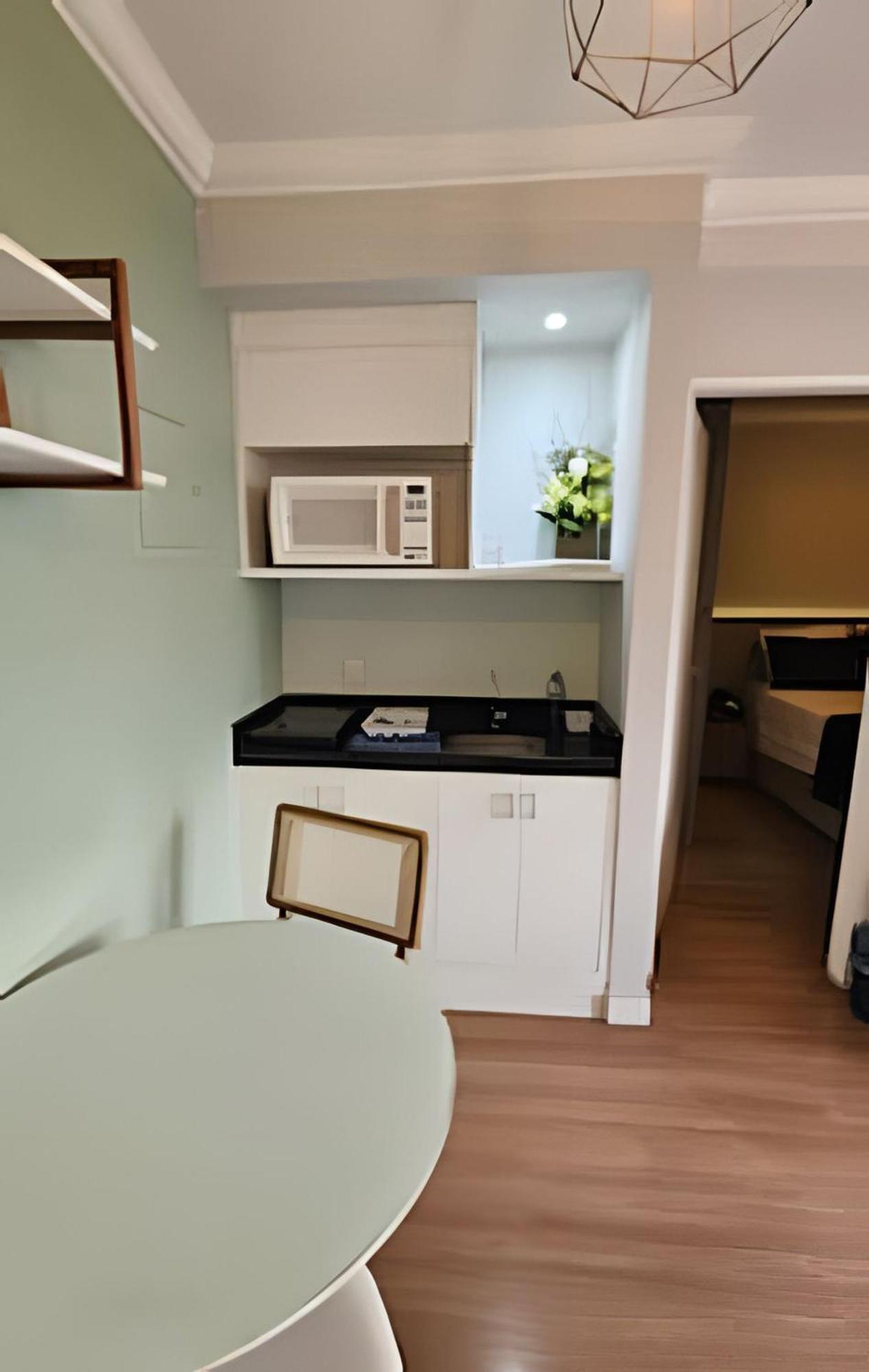 Apartamento Flat The Palace Com Cozinha E Sacada *