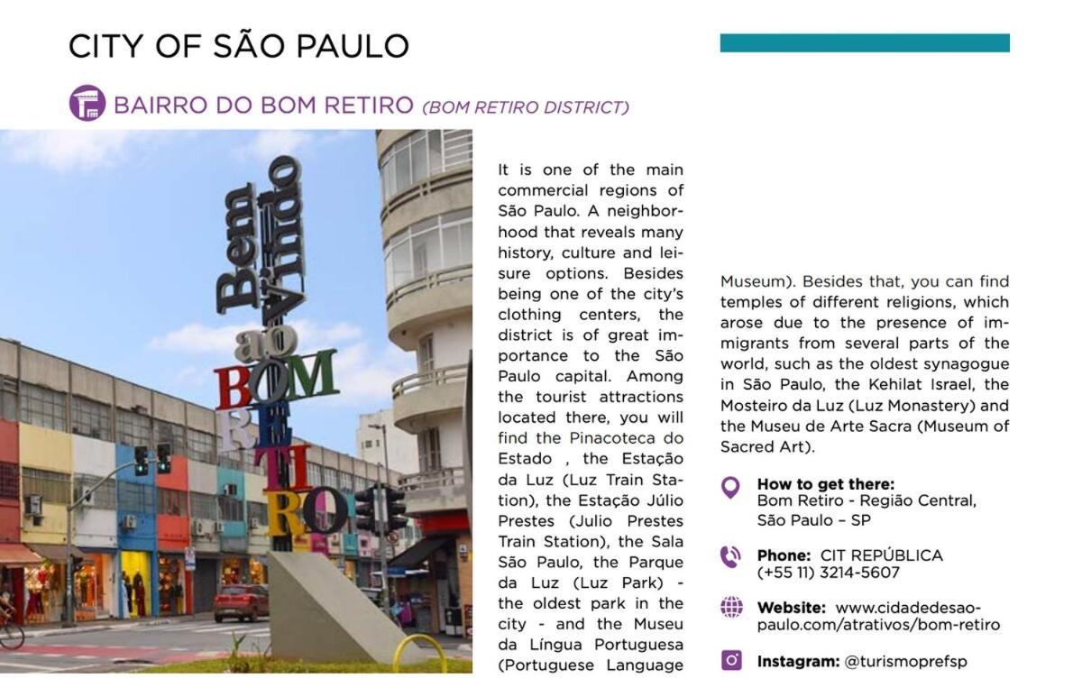 Apartment Of Bom Retiro-tiradentes Metro 20