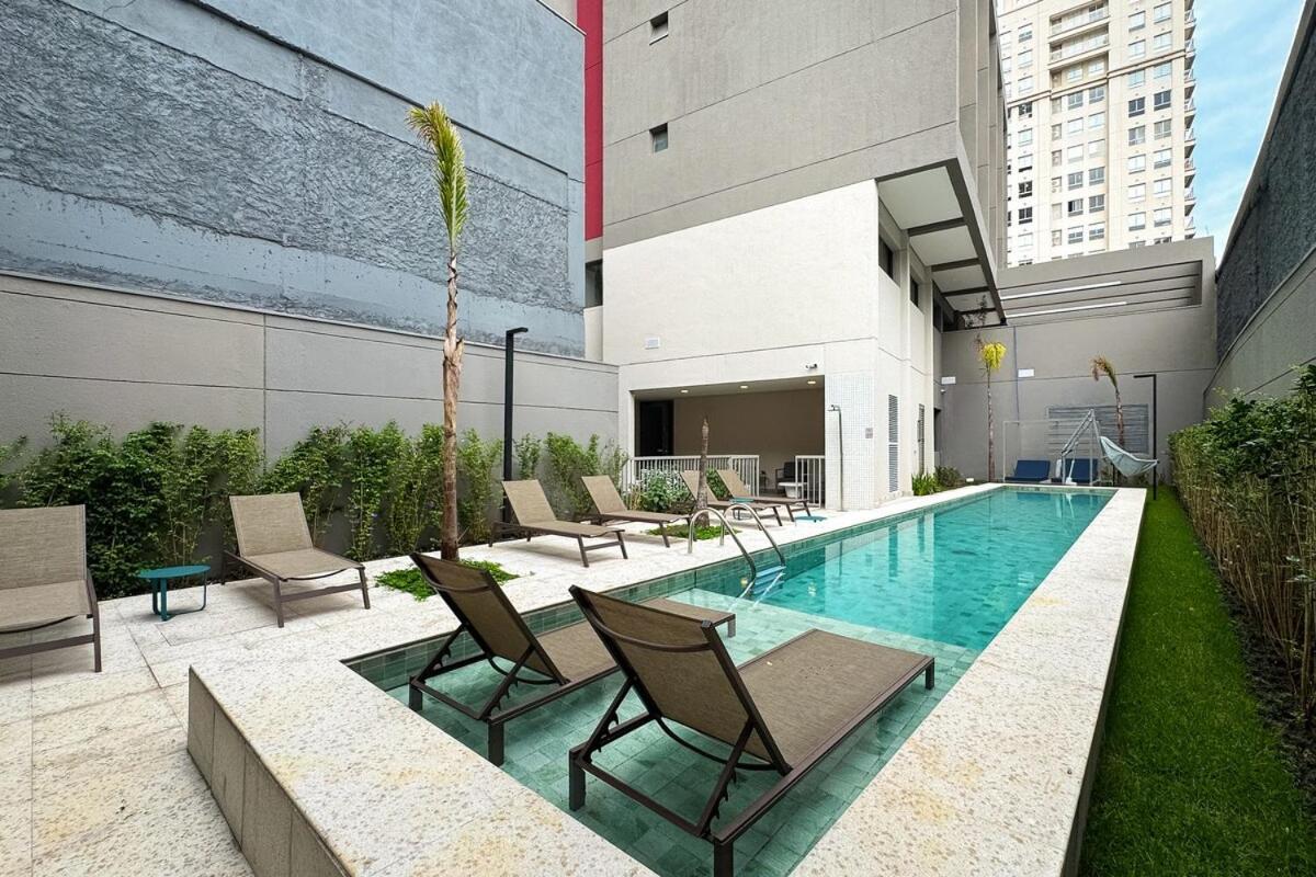Apartamento Pi1201 I Estiloso E Vibrante Ao Lado Metro Faria Lima
