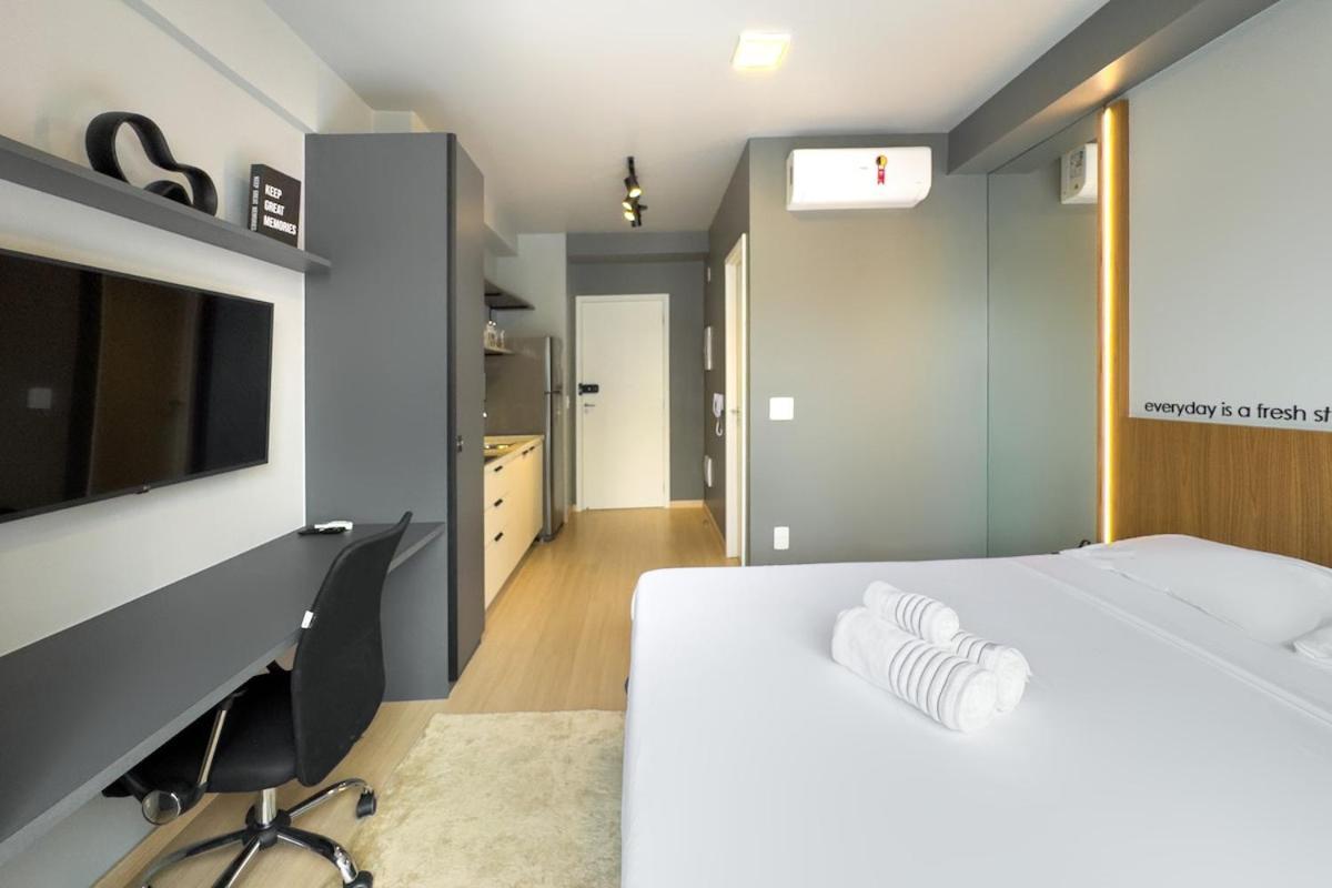 Pi1201 I Estiloso E Vibrante Ao Lado Metro Faria Lima Apartamento