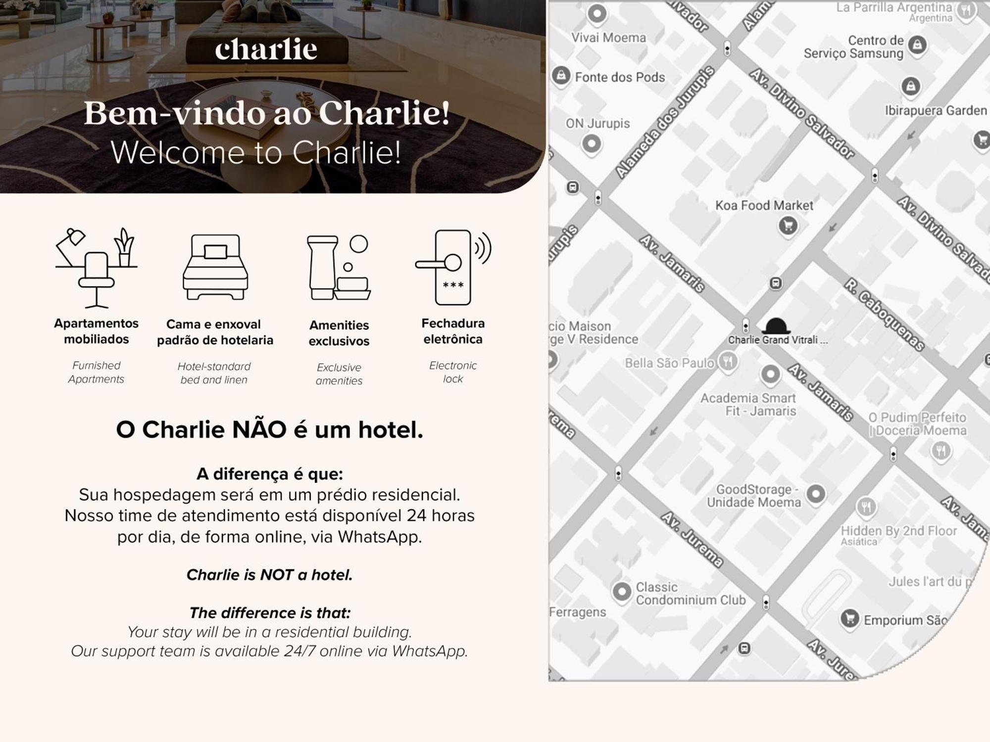 Charlie Grand Vitrali Moema São Paulo