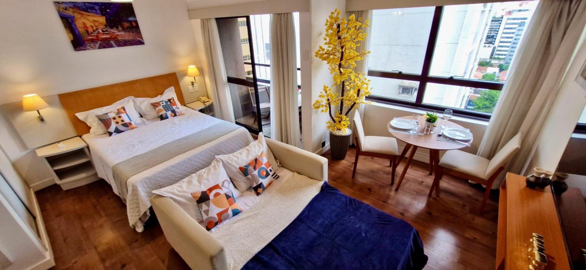 Aparthotel Flat Luxo 4 Estrelas Jardins Sp