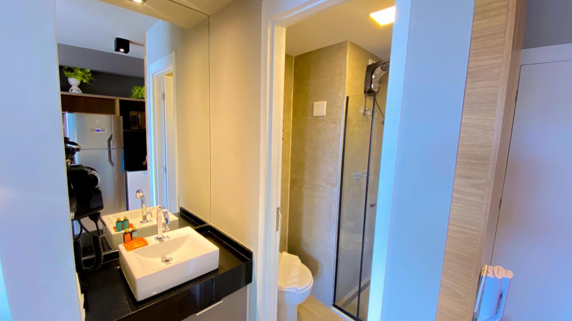 Piscina, Academia, Ac ,cama Queen|brazilian Corner Apartamento