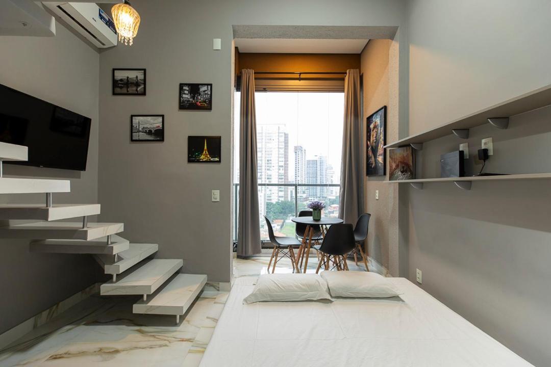 Apartamento Staycy Ao Lado Do Metro Brooklin *