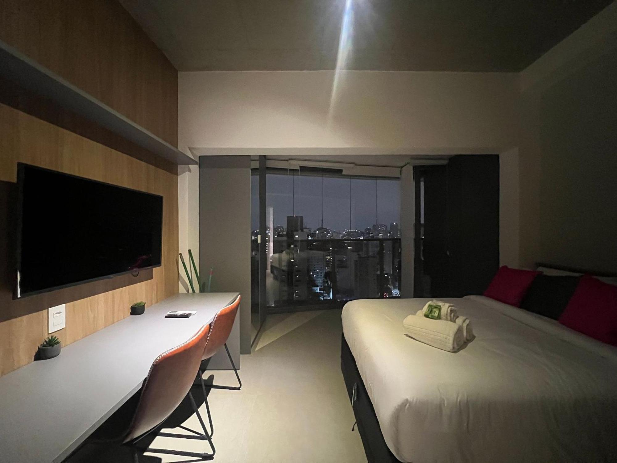 Apartamento Maravilhosos Metro Paraiso Ac/wf Vista Incrivel