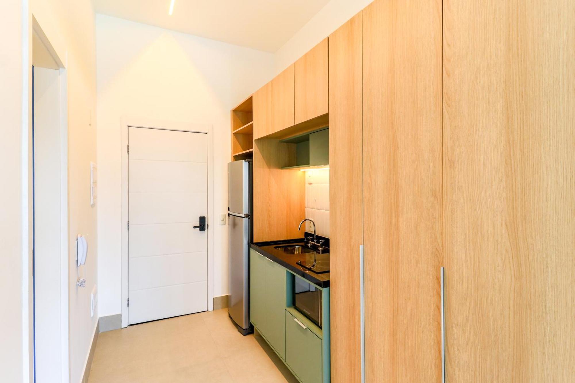 Staycy Ao Lado Do Metro Brooklin Apartamento
