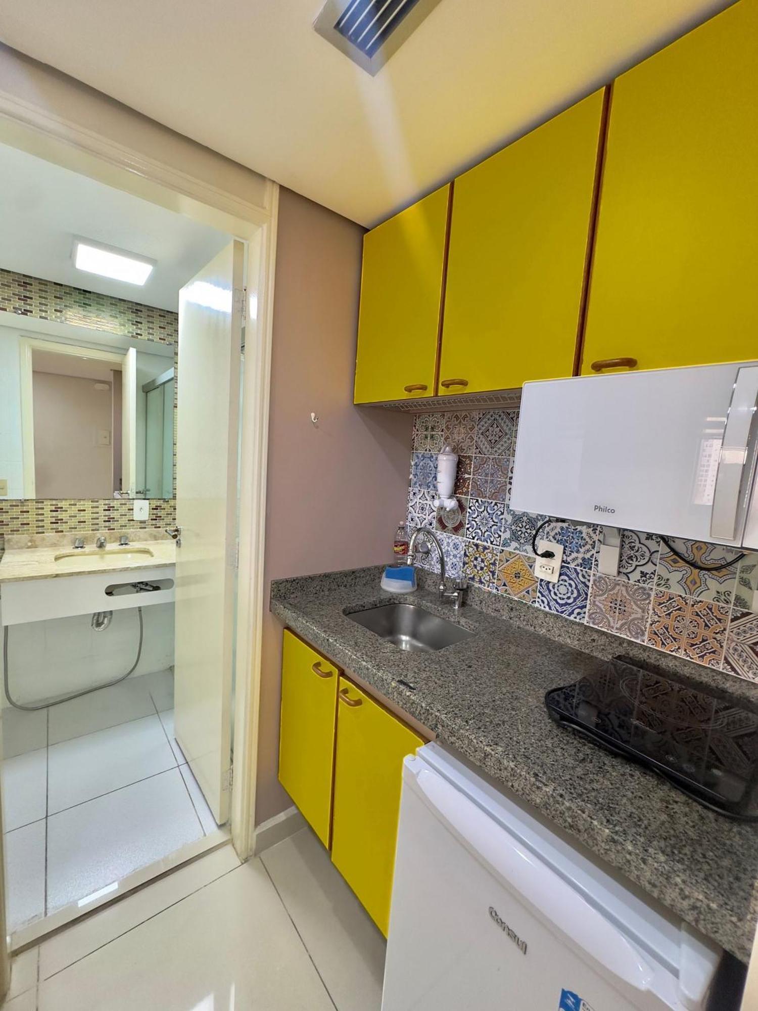 Estudio Qi Ibirapuera Cozinha Compacta E Limpeza Diaria Uh2011 Apartamento São Paulo