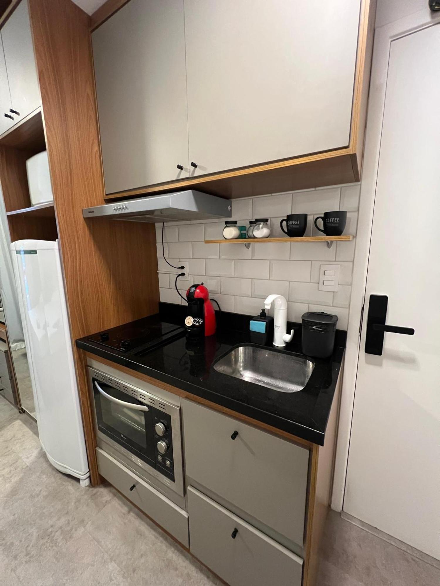 Apartment Studio 509 - Seu Refugio Urbano No Coracao De Sao Paulo - Wifi, Vaga, Academia, Lavanderia, Mercado E Rooftop Sao Paulo