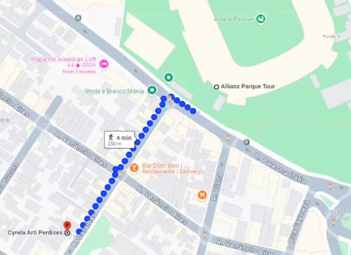 Em Frente Ao Allianz Parque 8006 - A Localizacao, A 3 Minutos Caminhando Apartamento