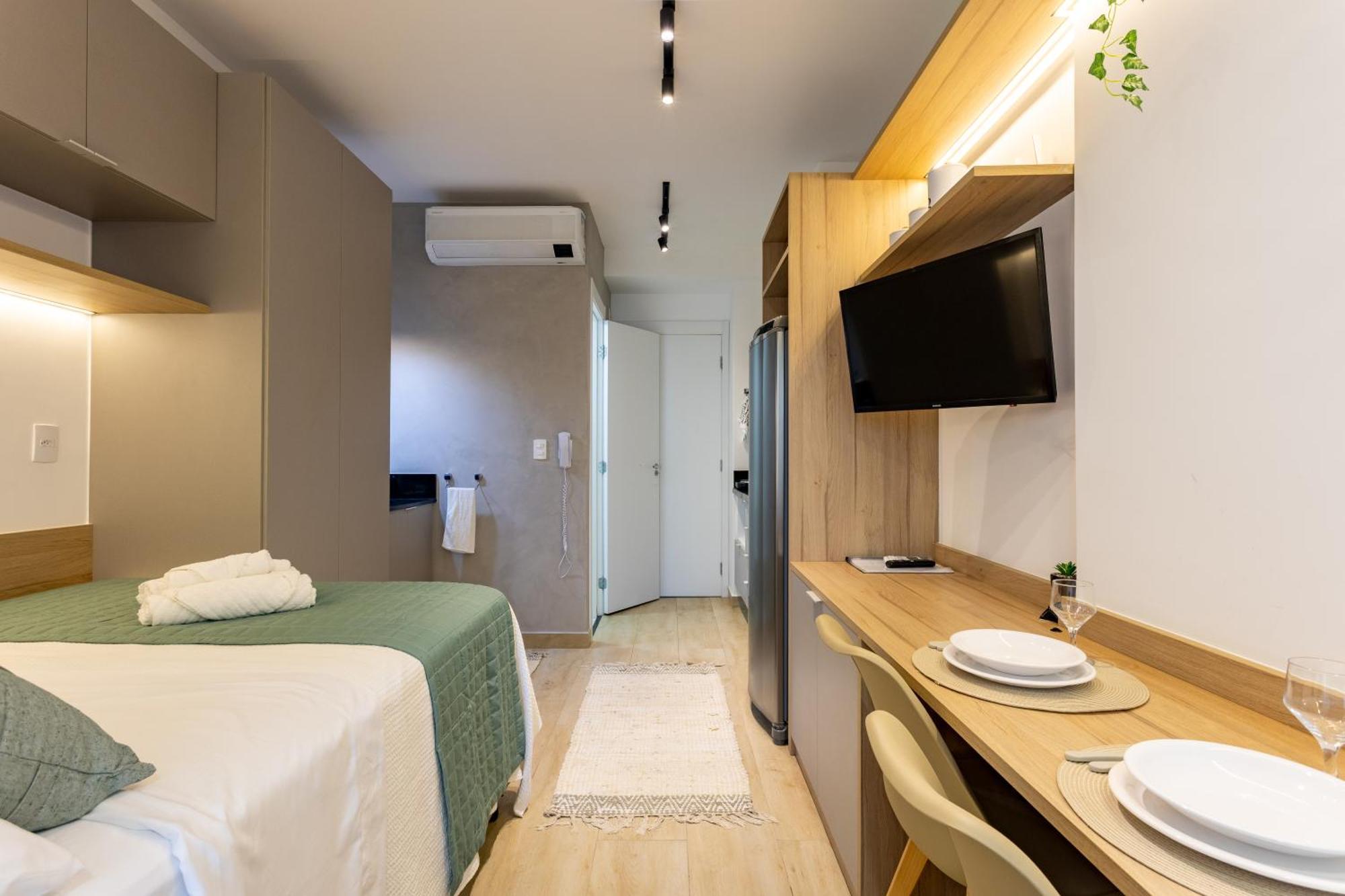 Apartamento Moderno | Gym | Piscina Rooftop | Market *