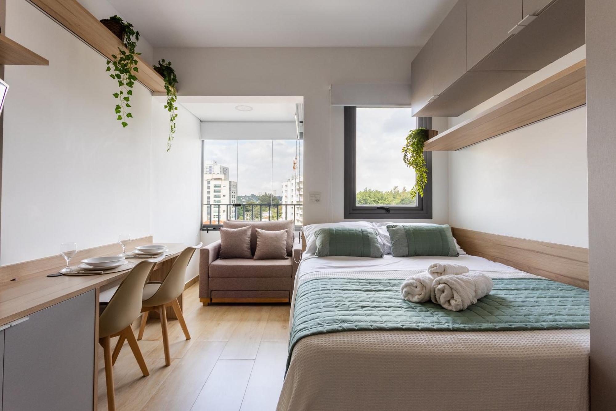 Apartamento Moderno | Gym | Piscina Rooftop | Market