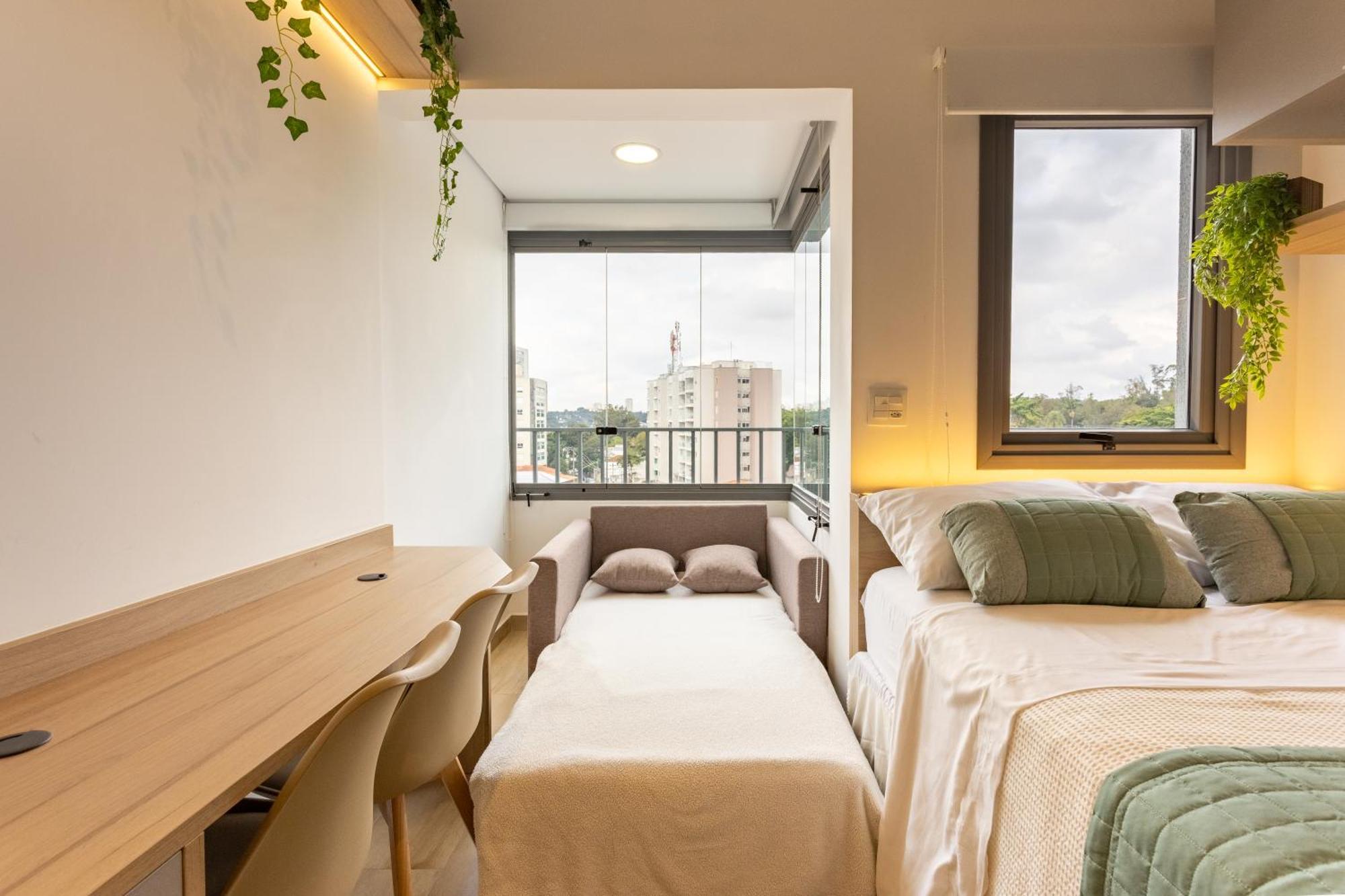 Apartamento Moderno | Gym | Piscina Rooftop | Market São Paulo
