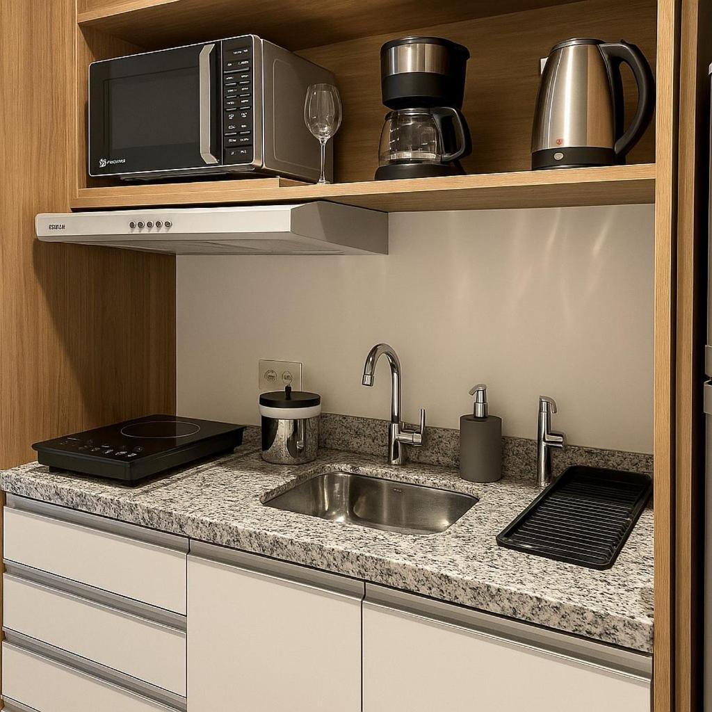 Sofisticados Com Ar, Cozinha, Piscina, Coworking E Metro A 5 Min * São Paulo
