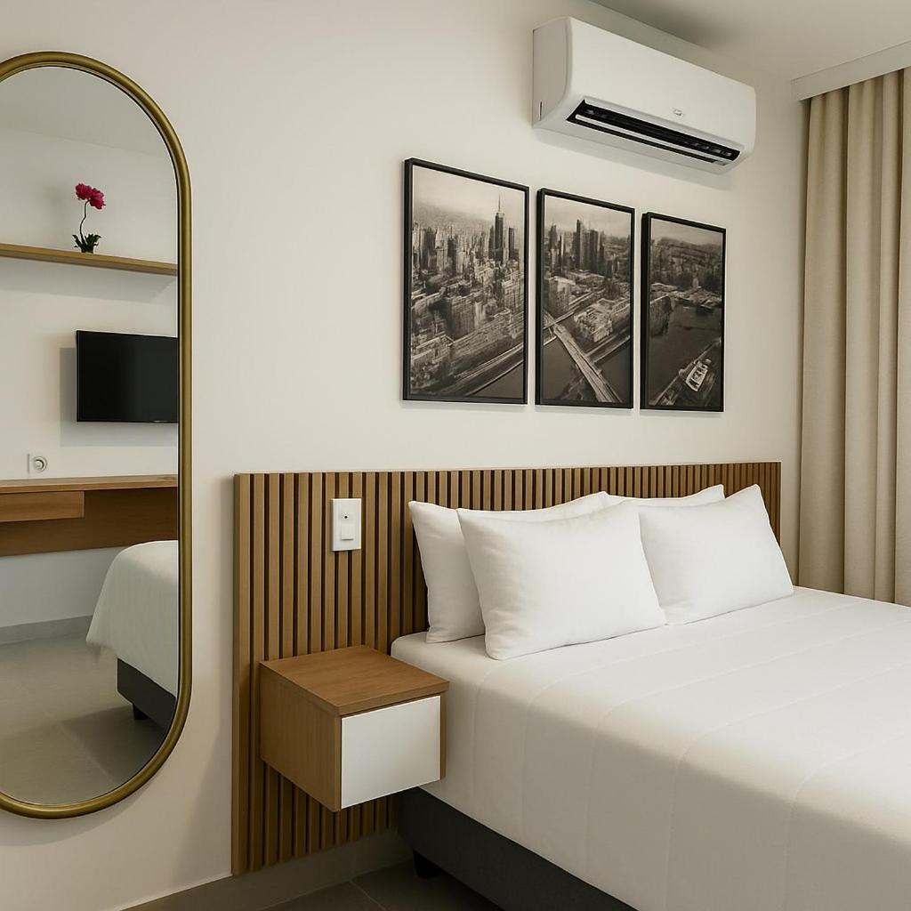 Sofisticados Com Ar, Cozinha, Piscina, Coworking E Metro A 5 Min