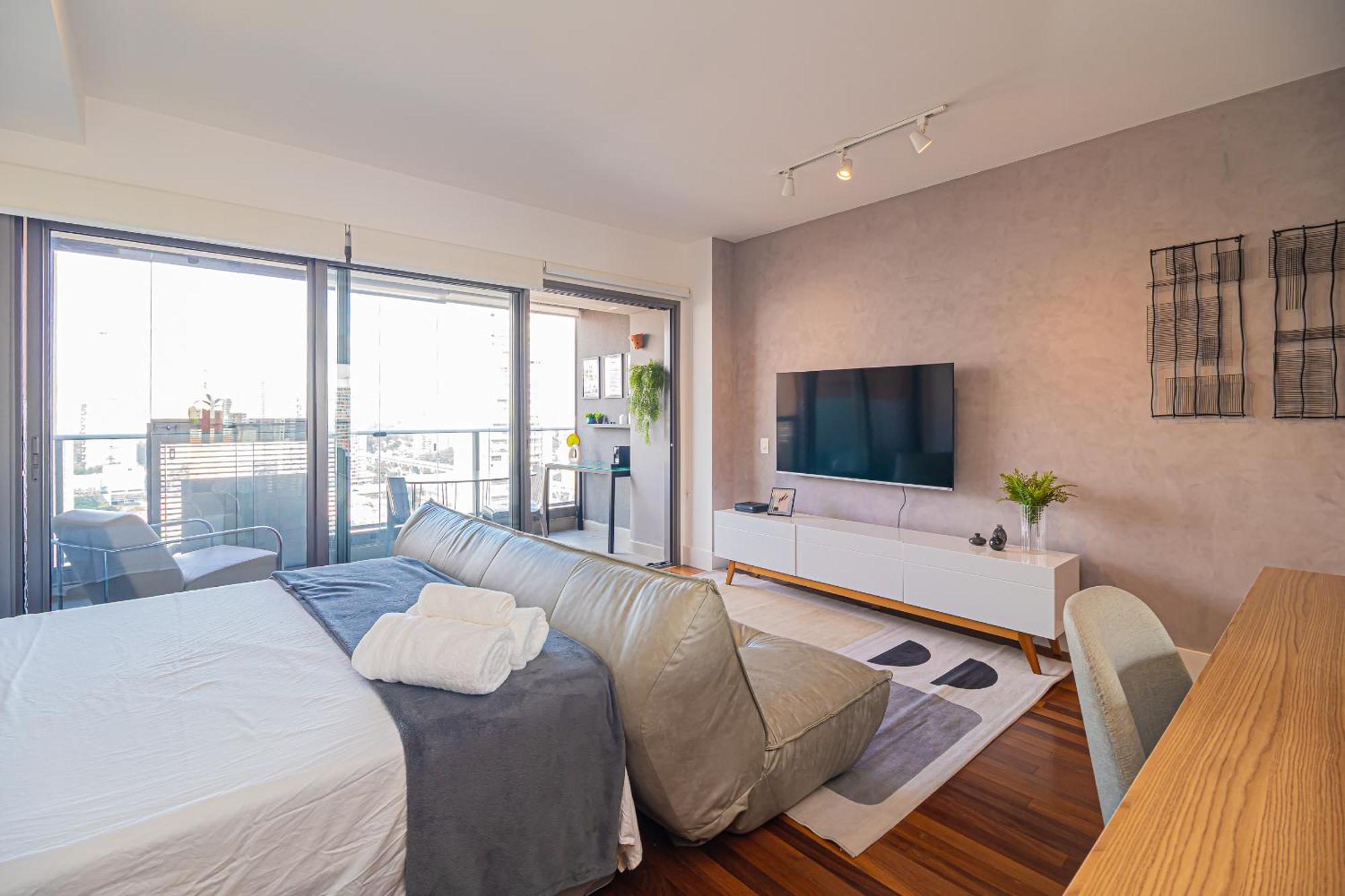 Roma 4 Pessoas Moderno E Aconchegante No Brooklin - Proximo A Faria Lima, Berrini, Ibirapuera Apartment