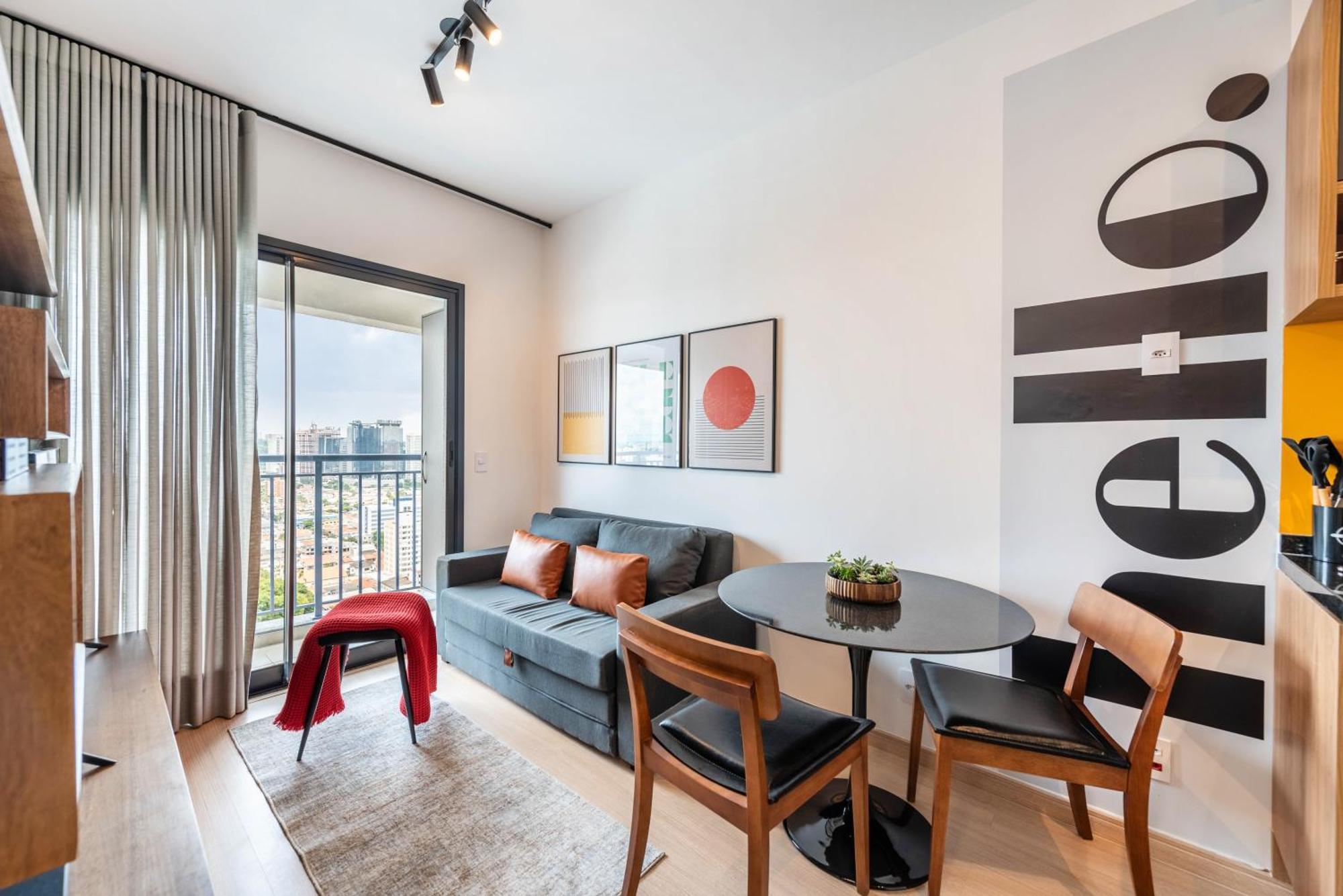 Apartment Alto Da Boa Vista, 700mb Wifi, Metro, 18th Floor