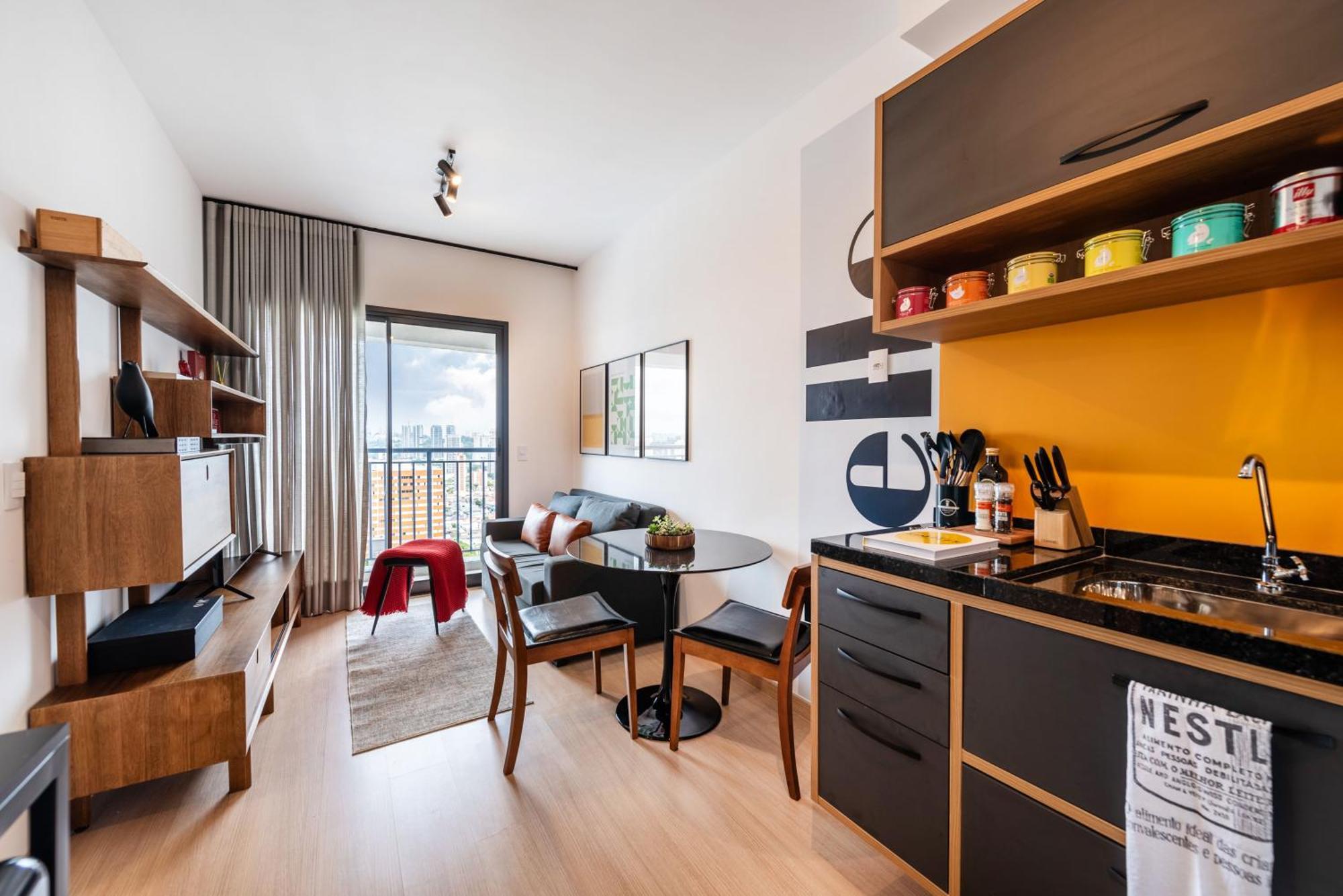 Alto Da Boa Vista, 700mb Wifi, Metro, 18th Floor * Sao Paulo