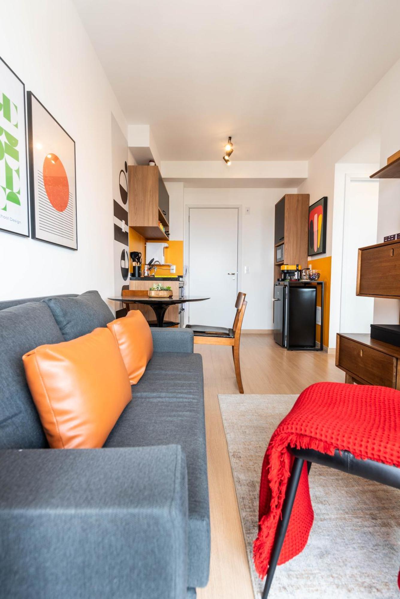 Alto Da Boa Vista, 700mb Wifi, Metro, 18th Floor Apartment *