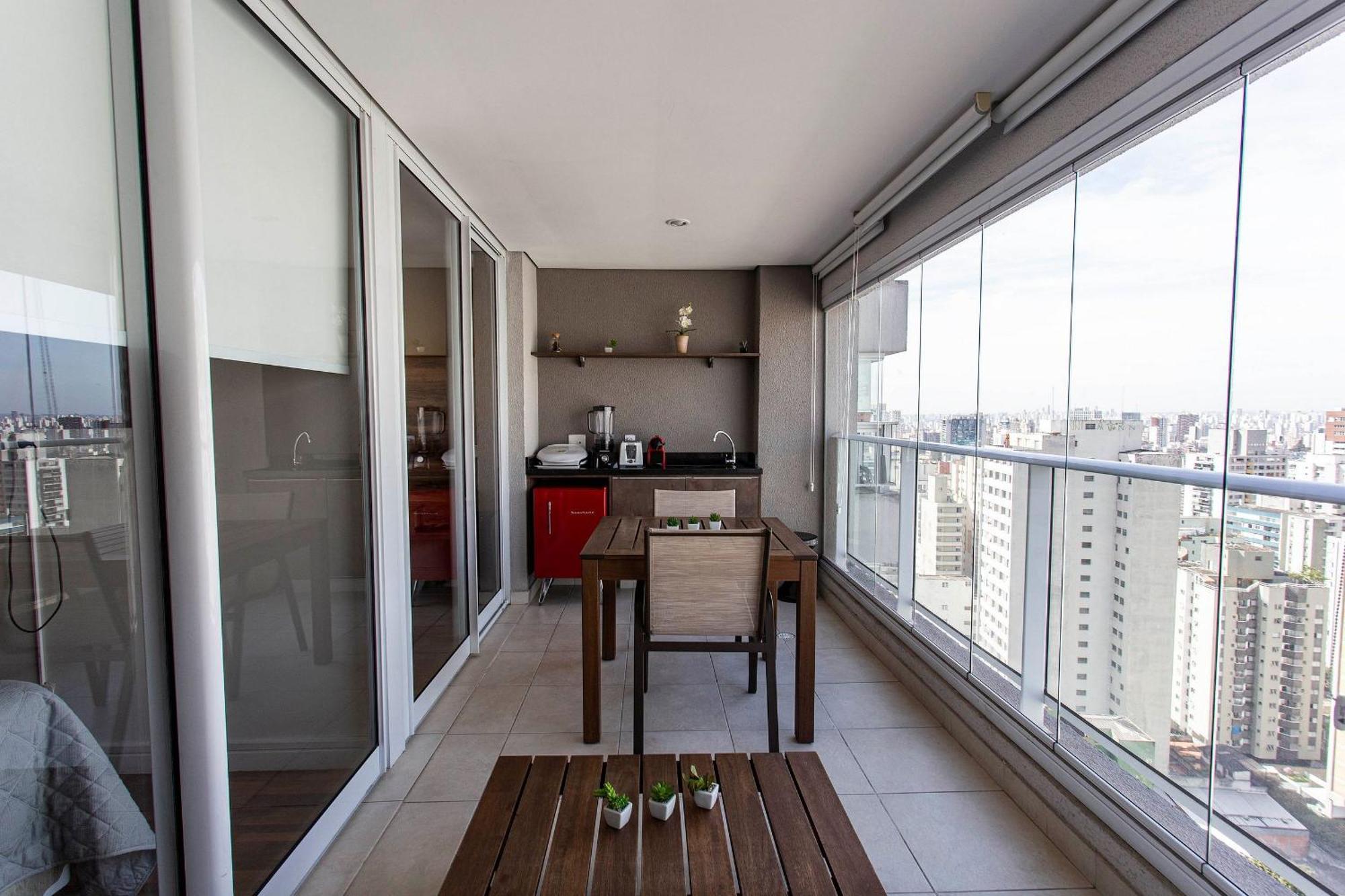 Apartment Bc75 | Novo Bhaus Bela Cintra | Shopping Mall Sao Paulo