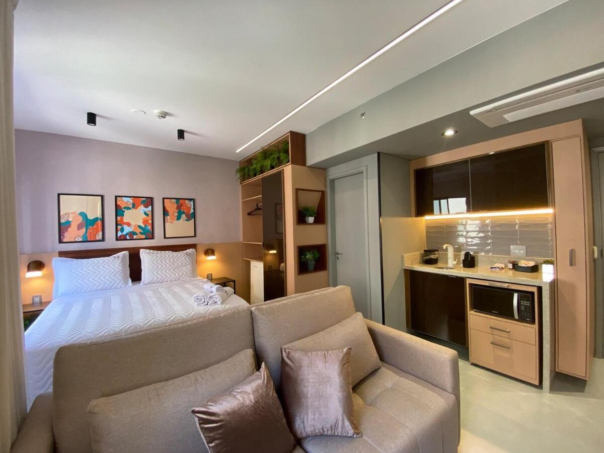 Apartamento Flat Cacau - Novo E Reformado Em Moema *
