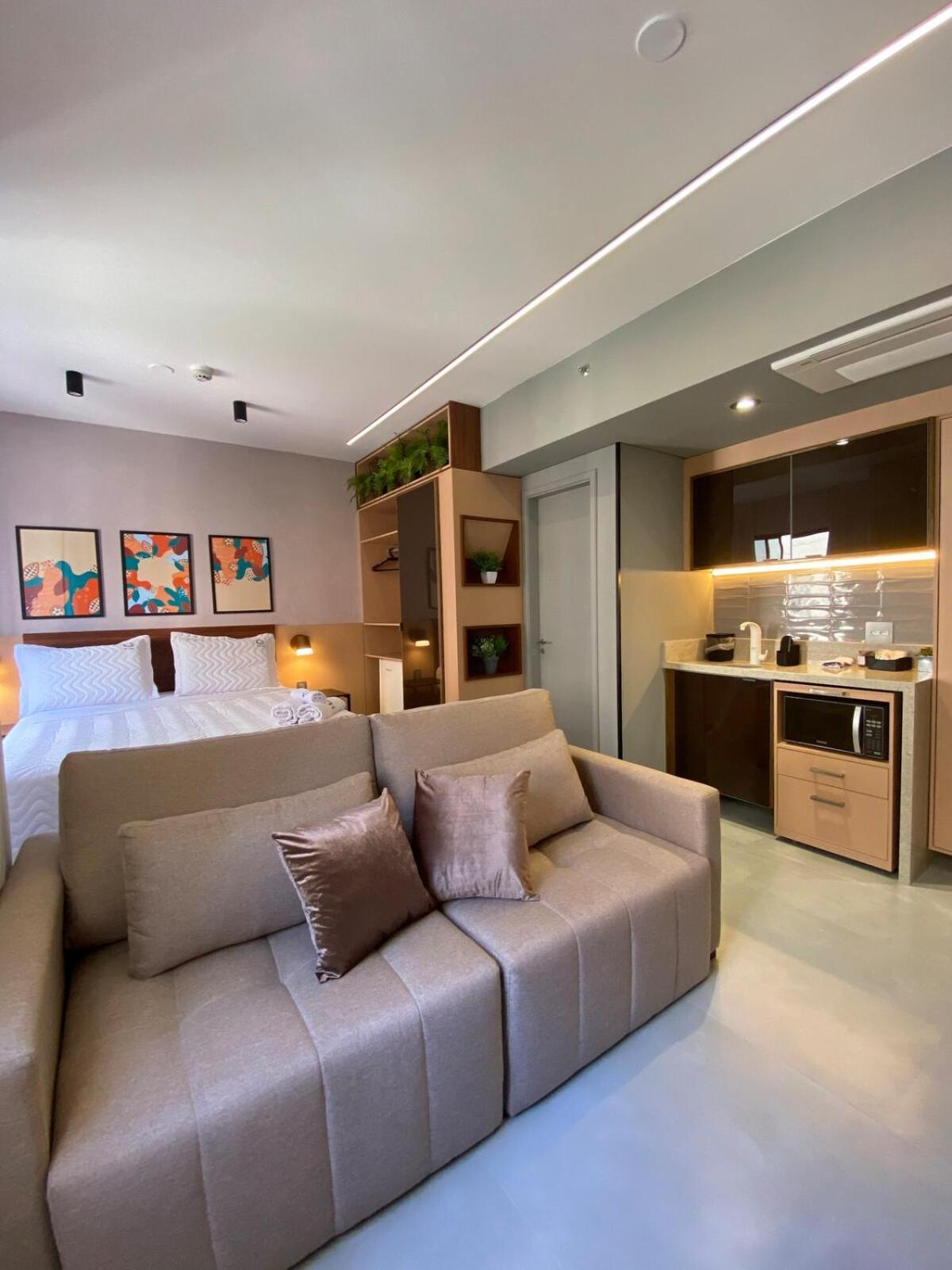 Apartamento Flat Cacau - Novo E Reformado Em Moema