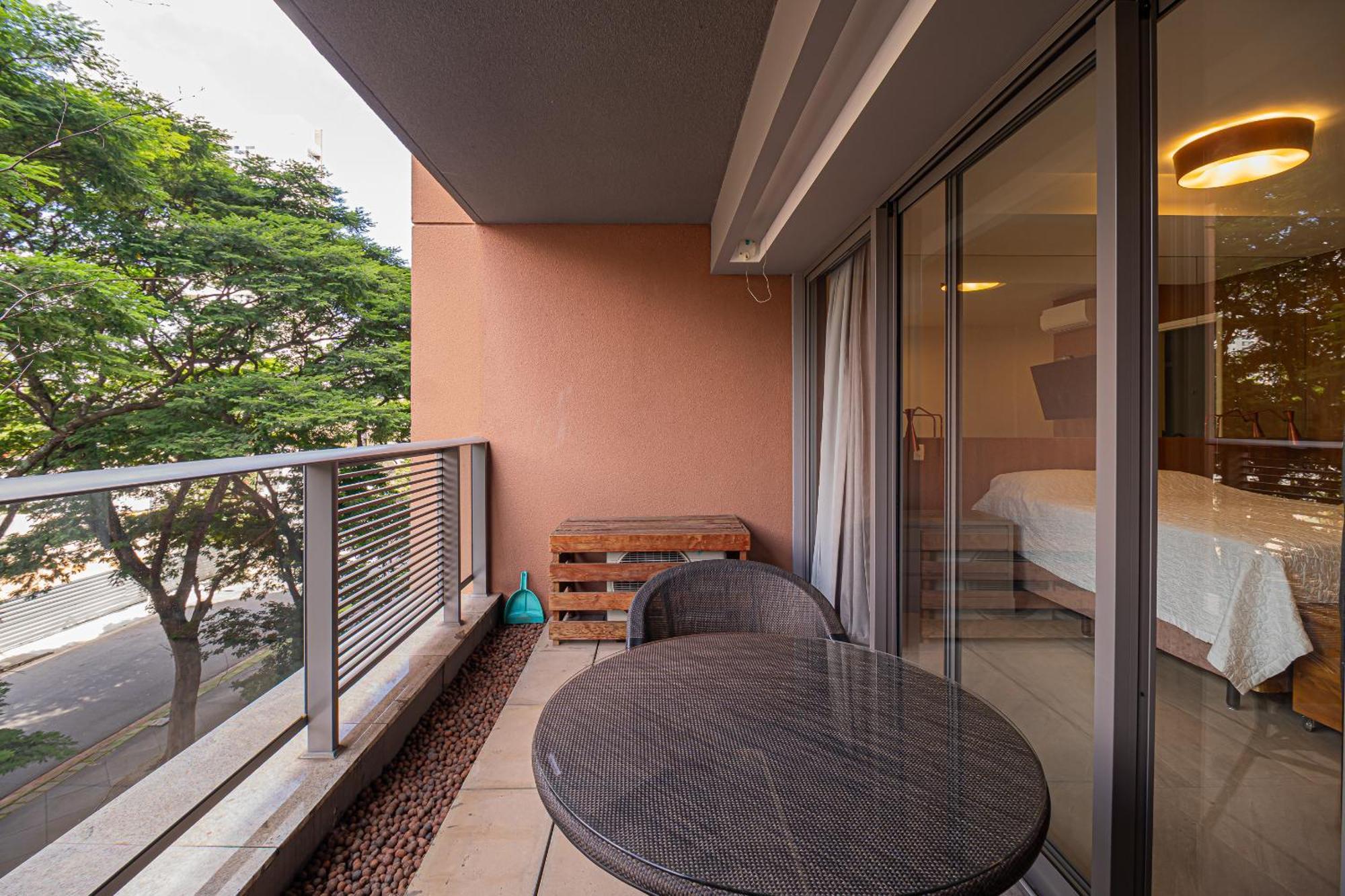 Apartment Wood Brooklin - Hospede-Se No Habitarte, O Predio Dos Famosos - Piscina, Vaga E Pets *