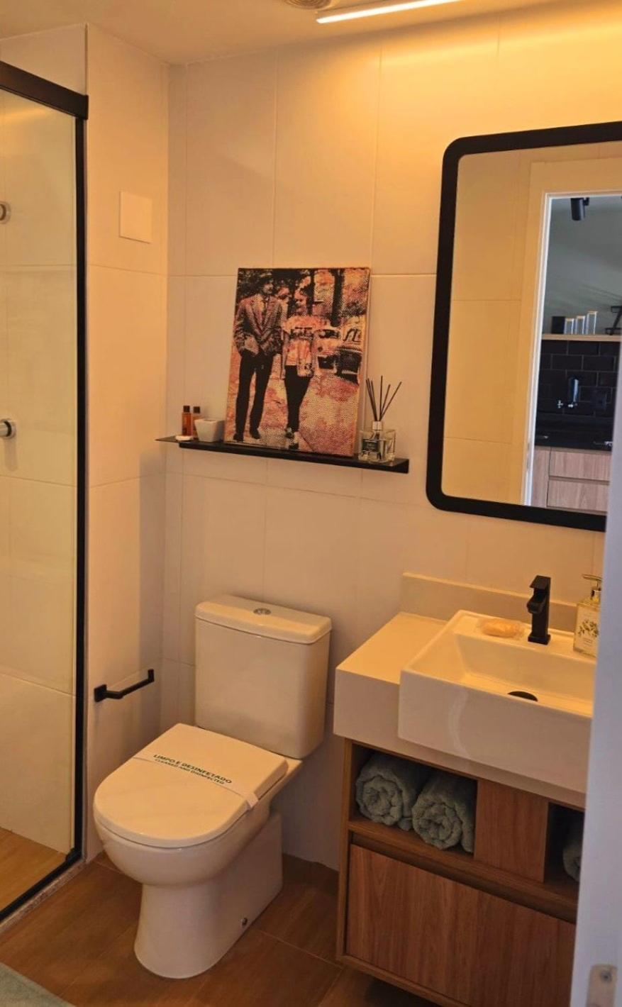 Apartamento Flat Sofisticado E Confortavel Allianz P São Paulo