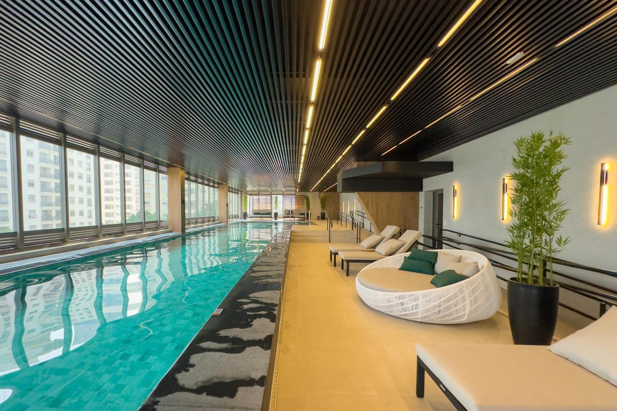 Airbrooklin Apto Estiloso Com Vaga Ao Lado Metro Apartamento