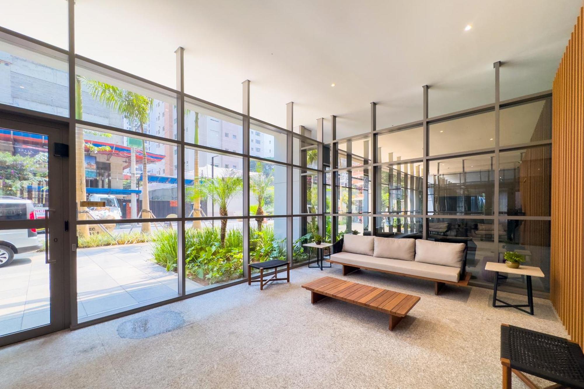 Apartamento Airbrooklin Apto Estiloso Com Vaga Ao Lado Metro *
