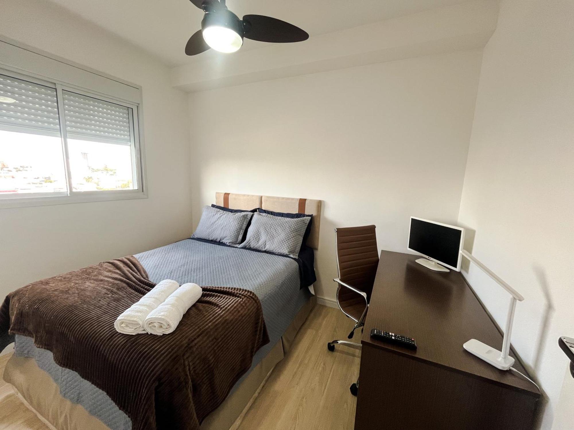 Com Espaco De Trabalho Completo - Estacao Joao Dias Cptm Apartamento