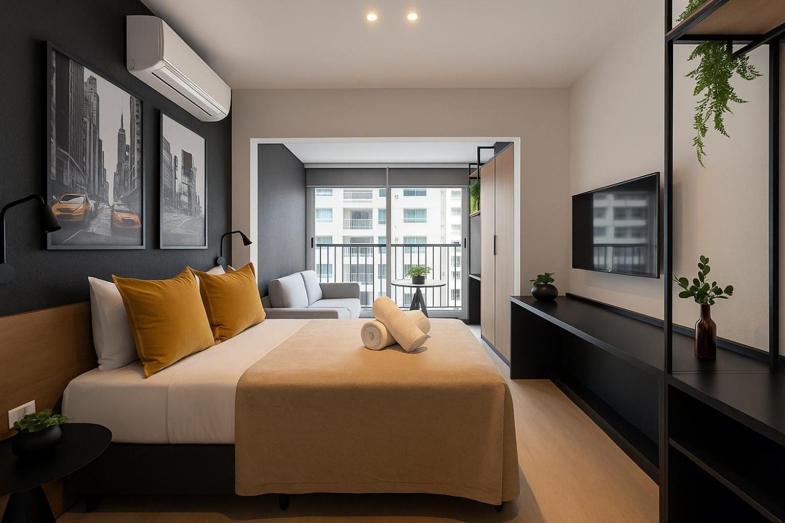 Sofisticados Com Ar, Cozinha, Piscina, Coworking E Metro A 5 Min Apartamento São Paulo