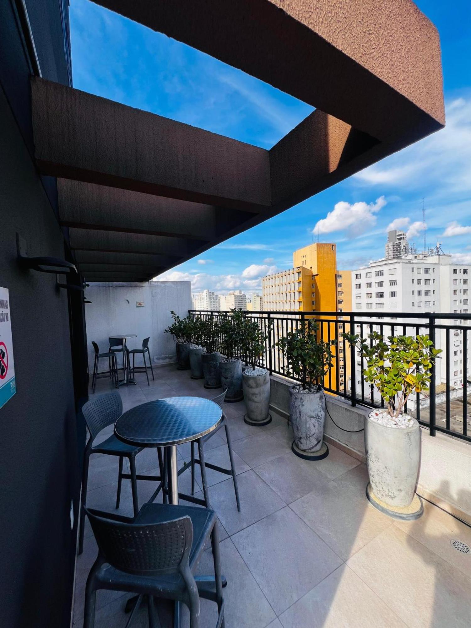 Apartment Studio 509 - Seu Refugio Urbano No Coracao De Sao Paulo - Wifi, Vaga, Academia, Lavanderia, Mercado E Rooftop *