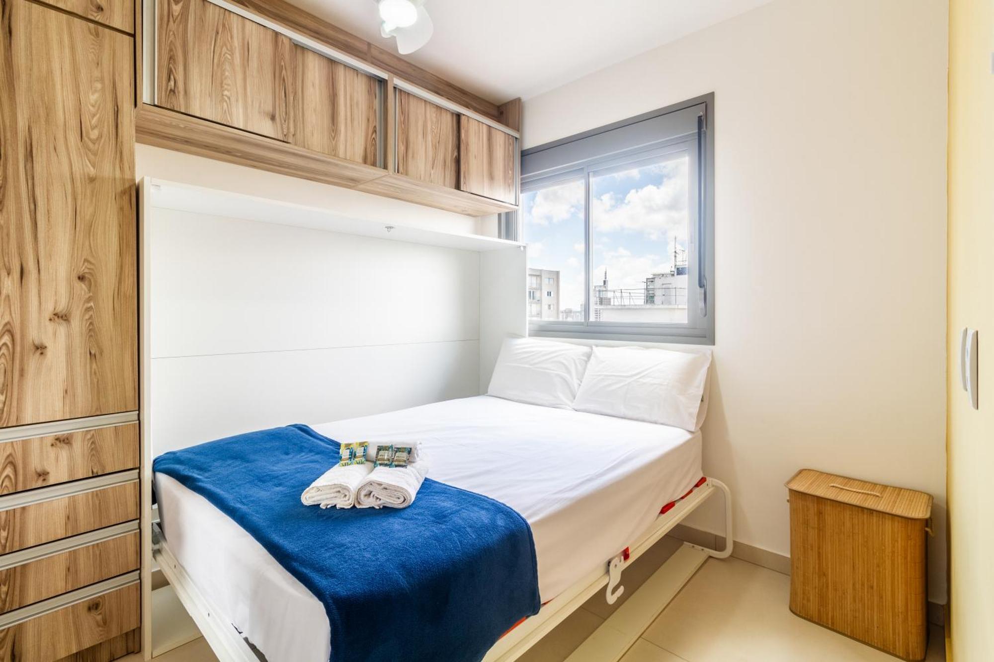 Fl1904 Aconchego Em Pinheiros, Com Ac E Piscina Apartamento São Paulo