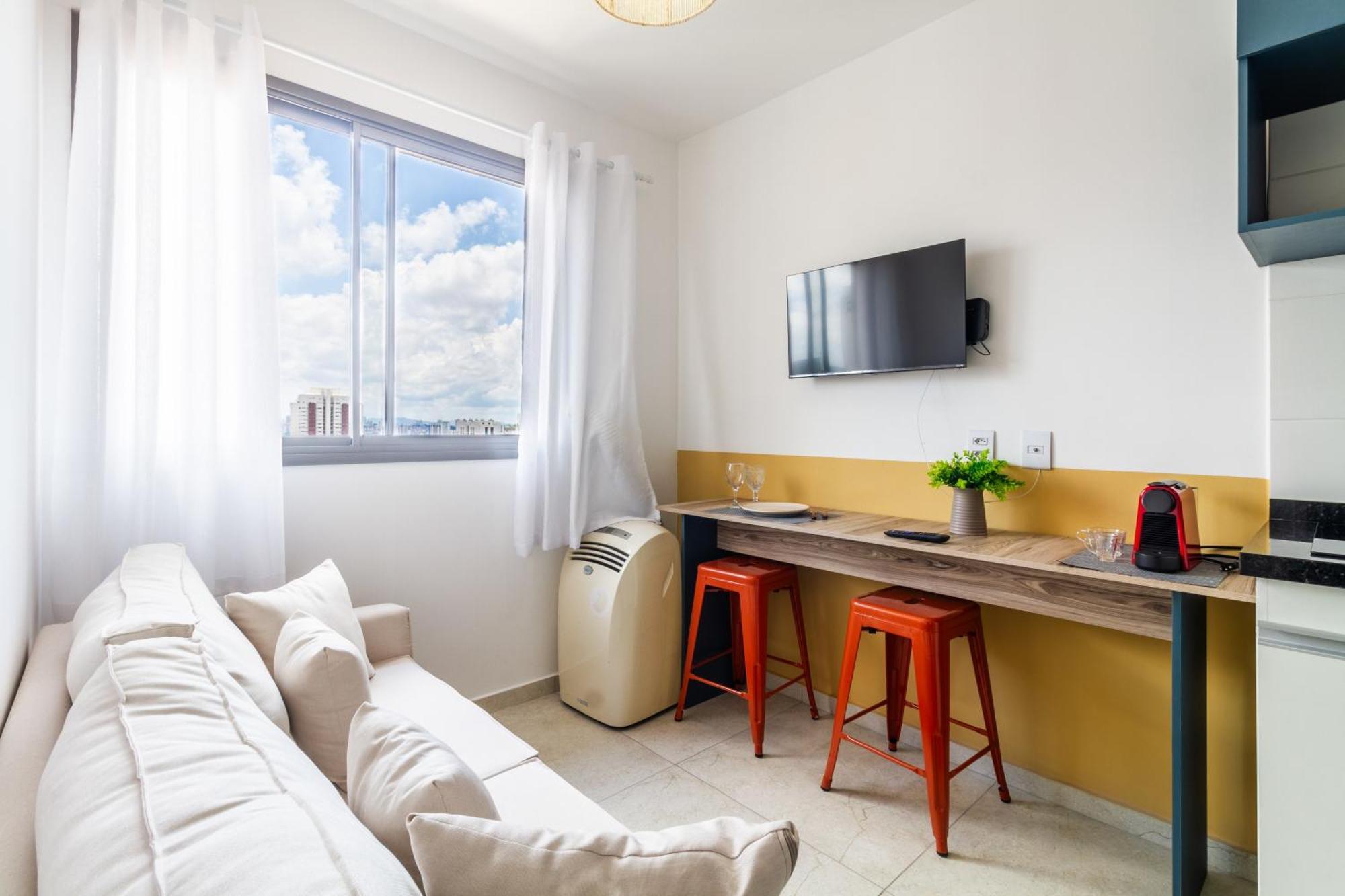 Fl1904 Aconchego Em Pinheiros, Com Ac E Piscina Apartamento *