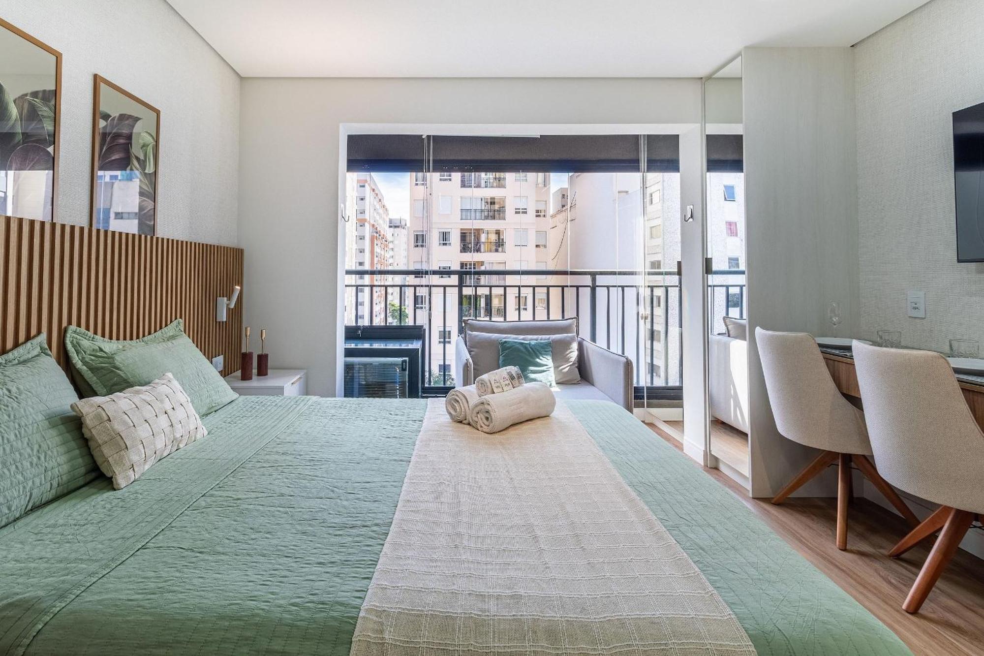 Sc603 - Moderno E Confortavel | Perto Do Metro Apartamento *